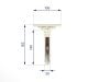 Adjuntar delantal flexible en forma de T