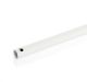 Manivelle seule ronde Ø 12mm acier laqué blanc