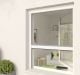 Store moustiquaire pour fenetre gris clair
