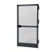 Moustiquaire porte battante gris
