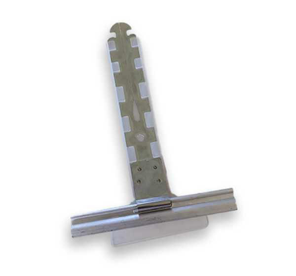 Attache tablier avec gaine PVC pour volet roulant