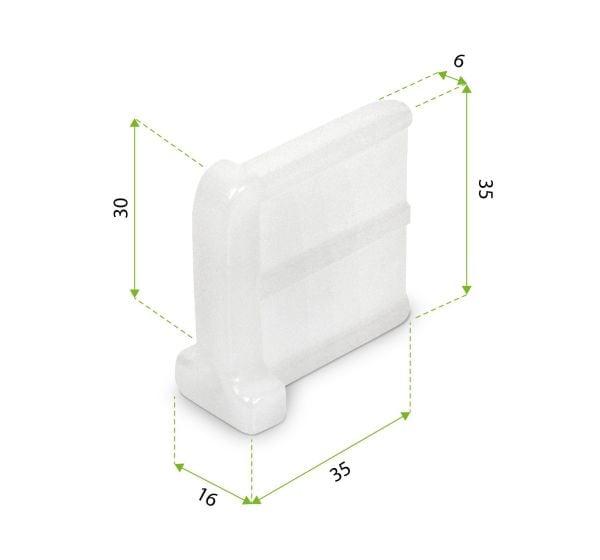 butée invisible de volet roulant