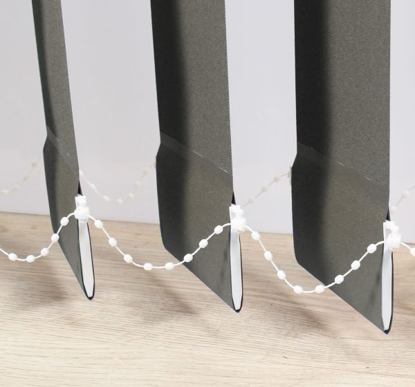 Placa de contrapeso para Persianas Verticales de 127mm.