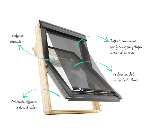 Tienda para ventana Velux ® Protector solar