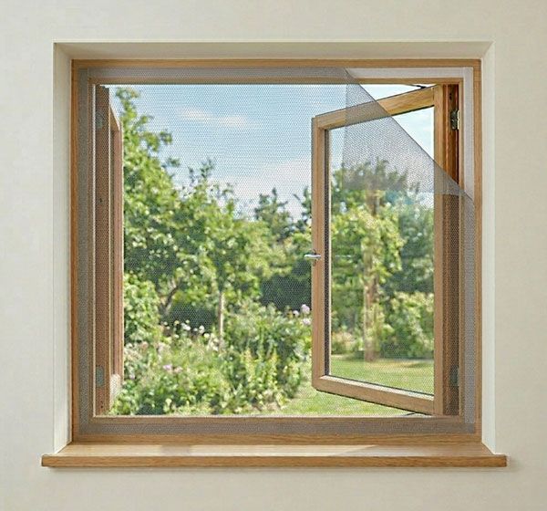 Insektenschutz Fliegennetz unsichtbar zuschneidbar für Fenster

