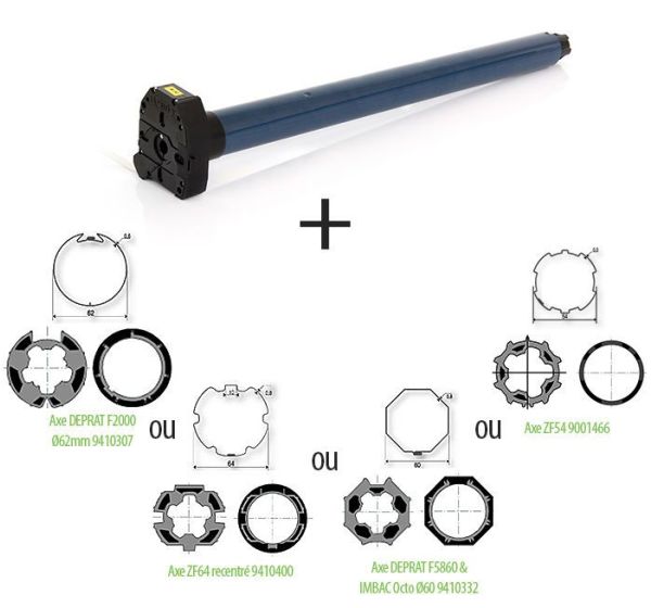 Moteur volet LT50 CSI Somfy