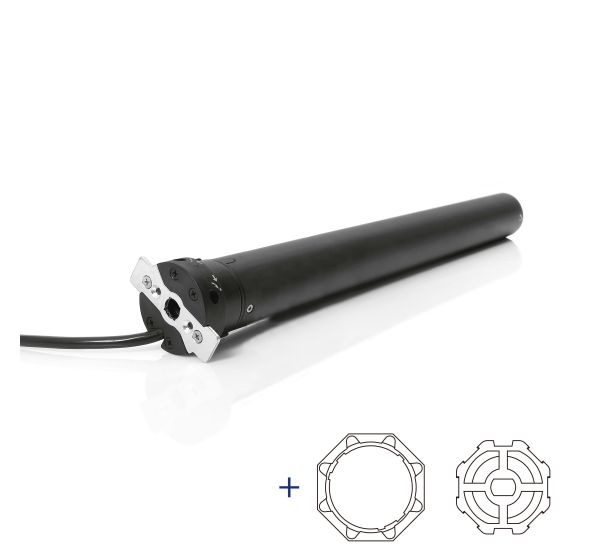 Motorisierte AvosDim-Vorhangaufzugs mit Befestigungszubehör