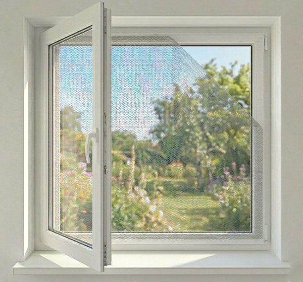 tulle moustiquaire sans percer auto agrippant pour fenetre