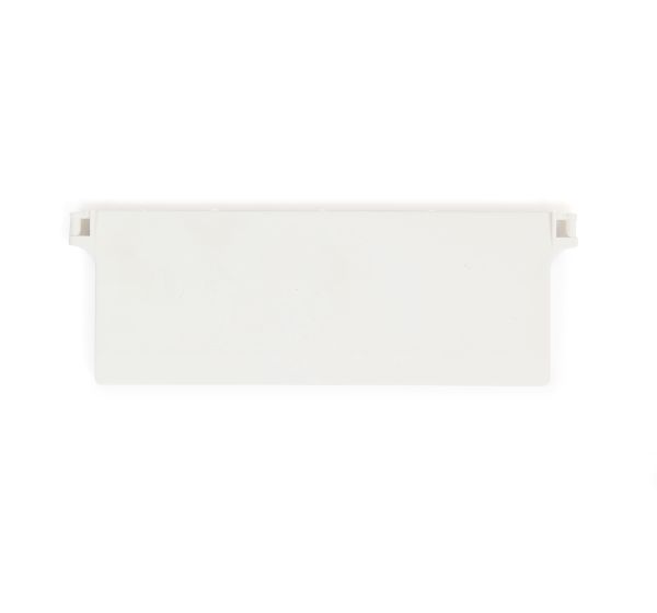 Placa de contrapeso para Persianas Verticales de 127mm.