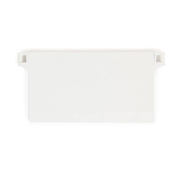 Placa de contrapeso para Persianas Verticales de 89mm.