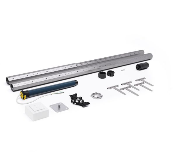 Motor eléctrico con cable de Somfy para persiana de 2500mm de ancho.