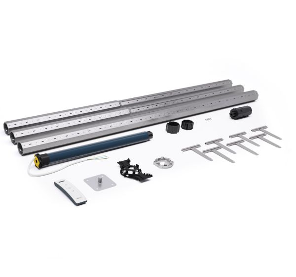 Eje motorizado Somfy RTS 20nm - longitud 3500mm ø60mm