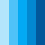Muestra de tela de persiana azul