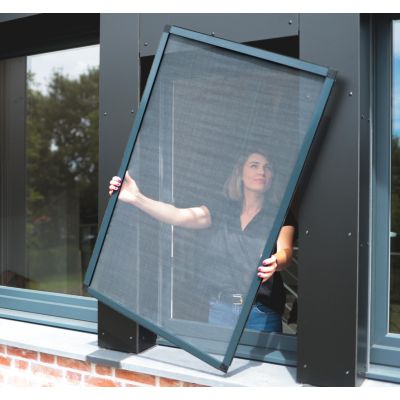 Moustiquaire Cadre Amovible Alu - Sur Mesure