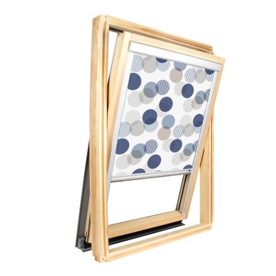Estor compatible VELUX ® Opaco marco gris