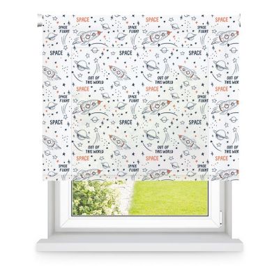 Maßgeschneiderter Rollo-Store mit Jungenmotiven